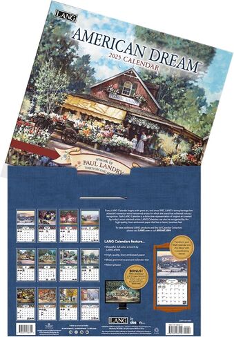 LANG American Dream 2025 Wall Calendar (25991001890) in Saudi Arabia