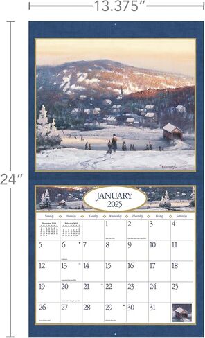 LANG American Dream 2025 Wall Calendar (25991001890) in Saudi Arabia