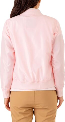 U.S. Polo Assn. Women Baseball Collar Bomber Jacket W/Snap Pockets in Saudi Arabia