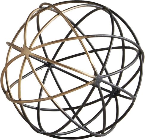 الكرة الزخرفية المعدنية الحديثة والرئيسية السابعة والأربعون، صغيرة، ذات لونين in Kuwait