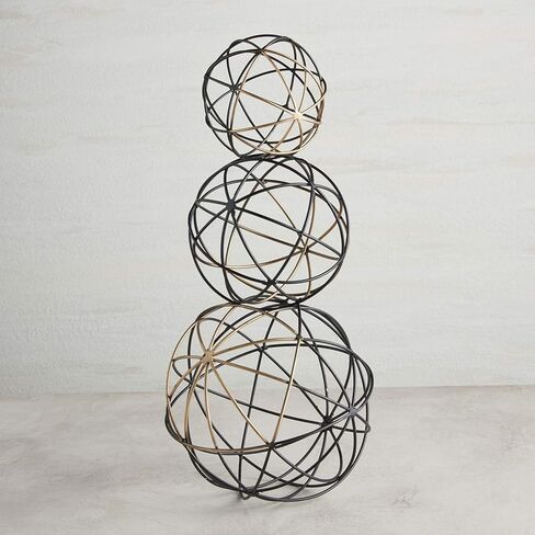 الكرة الزخرفية المعدنية الحديثة والرئيسية السابعة والأربعون، صغيرة، ذات لونين in Kuwait