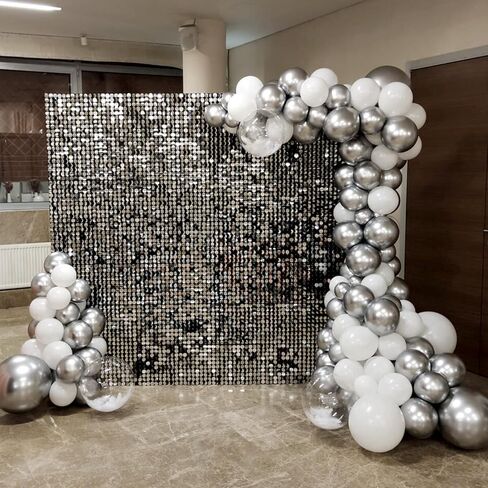 White Balloons 12 inch, White Latex Balloons 50pcs Party Balloons for Engagement Bachelorette Bridal Shower Wedding Party Birthday Decorations in Kuwait
