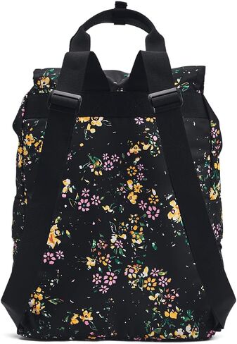 Under Armour Women's Favorite Backpack, (003) Black / / Golden Yellow, One Size Fits Most in Saudi Arabia