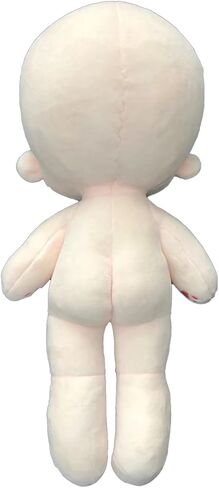 CALEMBOU Plush Doll Blank Body Mannequin with Skeleton 20cm DIY Arts Crafts Cotton Doll Stuffed Animals Clothes Display (Normal-WithSkeleton) in Saudi Arabia