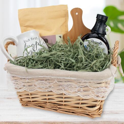 إمدادات المياه السحرية - 1/2 رطل - مريمية - حشو ورق مجعد ناعم ورقيق ومقطع رائع لتغليف الهدايا، وحشو السلة، وأعياد الميلاد، وحفلات الزفاف، والذكرى السنوية، وعيد الحب in Kuwait