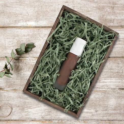 إمدادات المياه السحرية - 1/2 رطل - مريمية - حشو ورق مجعد ناعم ورقيق ومقطع رائع لتغليف الهدايا، وحشو السلة، وأعياد الميلاد، وحفلات الزفاف، والذكرى السنوية، وعيد الحب in Kuwait