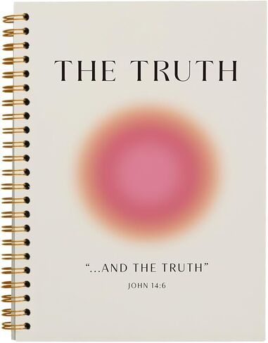 Christian Notebook for Women, Notebook for Bible, Jesus Is The Way Notebook Journal, Christian Art Gifts Journal, Christian Scripture John 14:6 Bible Hardcover Spiral Notebooks 5.5x8.3 in Kuwait