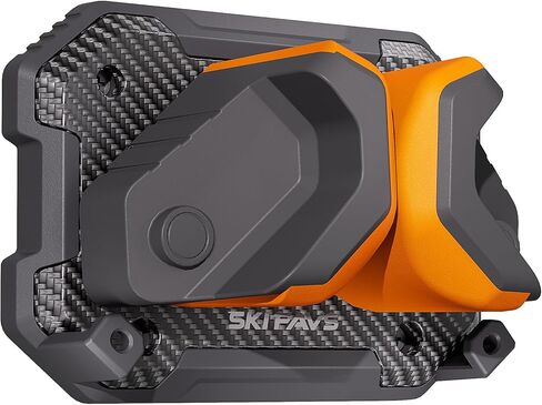 Skifavs لوح التزلج على الحائط موفر للمساحة، رف تخزين جداري للتزلج على الجليد لجدار المرآب يناسب أي عرض للتزلج/لوح التزلج على الجليد، حاملات التزلج الخالية من التلف لتنظيم تخزين الزلاجات على المدى الطويل in Kuwait