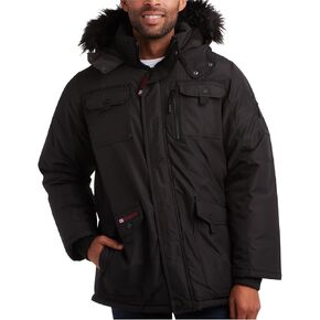 CANADA WEATHER GEAR Men's Parka - Heavyweight Ripstop Insulated ThermaFoil Lined Puffer Winter Jacket for Men (M-XXL)