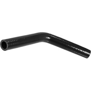 Motoforti Universal Intercooler Silicone Hose, 19mm 0.75 ID 45 Degree, Silicone, Black, 1 Pcs