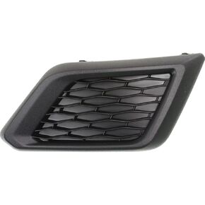 For Nissan Rogue 2014 2015 2016 Fog Light Cover Passenger Side | Textured Black | Made of PP Plastic | Replacement For NI1039131 | 622564BA0A