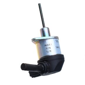 ZTUOAUMA Fuel Shut Off Solenoid 1A021-60010 1A021-60015 for Kubota Engine V2003 V2203 V2403 Tractor L2800 L3130 L3200 L3240 L3400 L3430 L3940 L3540 L3700 L3800 Bobcat S150 S160 S175 S185 T190 AL275