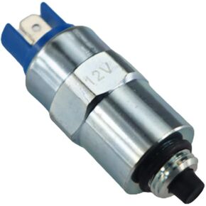 DELEYAPARS 7167-620D 12V Magnetic Valve Shut off Solenoid For Perkins 1000 Series Engine 1000 DPA DPS CAV LUCAS 7185-900T 7167-620C CAV 28730179 tractor 7180-49A