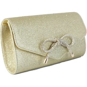 KALINNU Evening Bag Clutch Purses for Women,Evening Clutch Party Shoulder Handbag Wedding Bag