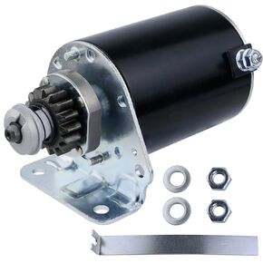 Starter 16 Teeth Steel Gear Replacement for Briggs and Stratton 5HP-22HP 497594 497595 390838 391423 392749, for John Deere La135 145 155 LG497595 AM37352 AM39137, for Cub Cade Toro