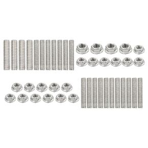 Oil Pan Bolts Stainless Steel Kit Compatible for Ford 289 302 351W 5.0L Small Block