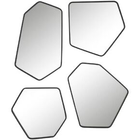 Uttermost Linneah Mirror (Set of 4) 20.25 Inches Tall and 12.13 Inches Wide
