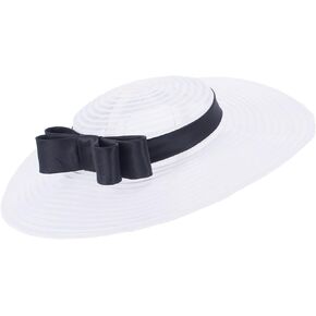 Lawliet Womens 1950s Fascinator Wedding Church Racing Hat Elegant Headpiece T449