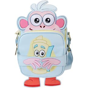 Loungefly Dora the Explorer Boots Crossbuddies Crossbody Bag with Coin Bag