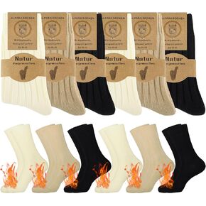 Belloxis Alpaca Socks Women Wool Socks for Women Thermal Socks Winter Socks Warm Socks