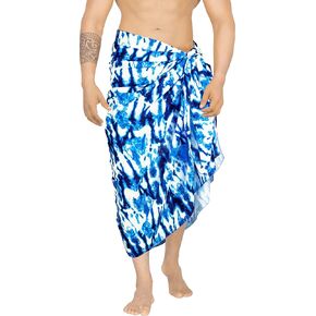 HAPPY BAY Men's Sarong Swim Beach Cover Up Wraps