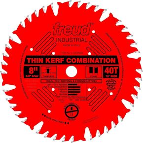 Freud LU83R010: 10" Thin Kerf Combination Blade