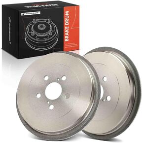 A-Premium 11.19 in (284.1mm) Rear Brake Drums Set Compatible with Select Toyota Models - Corolla 2009-2019, 2 Pcs