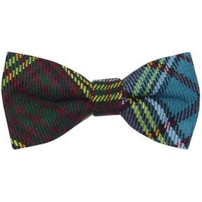 Men's Scottish Tartan Bow Tie, Great for Weddings, Groomsmen - Vintage Scottish Bow Ties with Adjustable Size