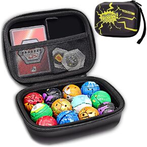 Organizer Case Compatible with Bakugan Battle Planet, BakuCores, Armored Alliance, Geogan Rising, Toy Organizer Storage Container Holder (Box Only)