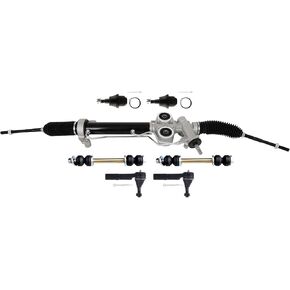 SCITOO Power Steering Rack and Pinion Assembly with Tie Rod End For Cadillac For Chevy For GMC Escalade Escalade ESV Silverado 1500 Tahoe Yukon XL 1500 Yukon Sierra Sierra 1500 Savana 1500