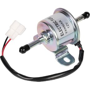 BlueStars RC601-51352 High-Performance Fuel Pump - for Kubota M108 BX2350 BX2360 BX23 BX24 BX1500 G2160 G2160AU GF1800 G1900 Tractors ZD18 ZD21F ZD323 ZD326P F2560 F2260 Mowers R420 R520 Loaders 12V