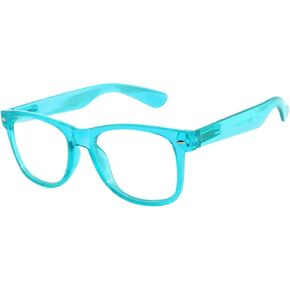 OWL Childrens Blue Light Blocking Glasses Clear Lens, Kids Fake Fashion Glasses, Toddler Screen Time Non Prescription Glasses