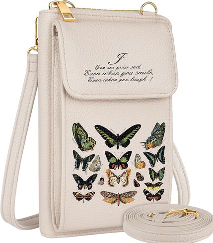Cell Phone Purse Crossbody Bags for Women - Cute Design Leather Cellphone Bag Small Wallet Purses with Strap in Kuwait