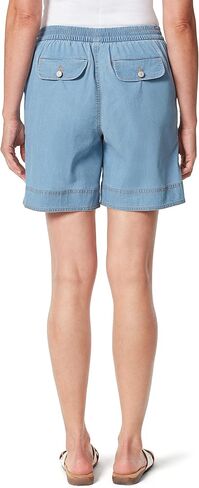 Gloria Vanderbilt Women's Pull on Cuffed Wide Leg Short in Kuwait