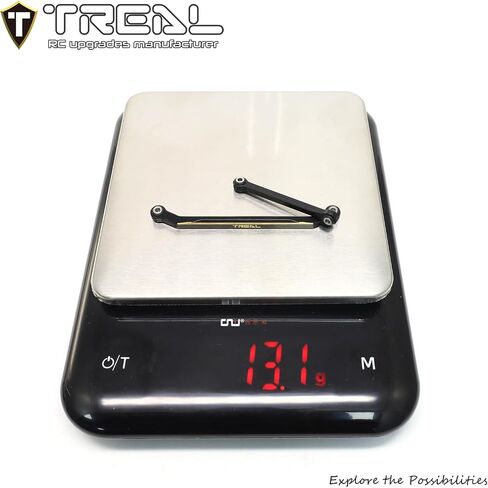 TREAL Brass Front Steering Links Weights 13g Upgrades for 1/18 Redcat Ascent-18 Crawler in Saudi Arabia