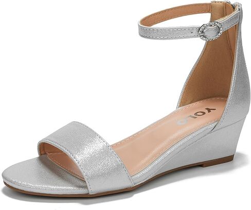 Girls High Heels Sandal for Girls Open Toe Ankle Buckle Strap Dress Shoes for Little Big Kids in Wedding Party Block Chunky Pump Sandals Chunky Pump Sandals in Saudi Arabia