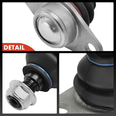 A-Premium 2 x Front Outer Lower Ball Joint, Compatible with Mini Cooper 2002 2003 2004 2005 2006 2007 2008 in Saudi Arabia