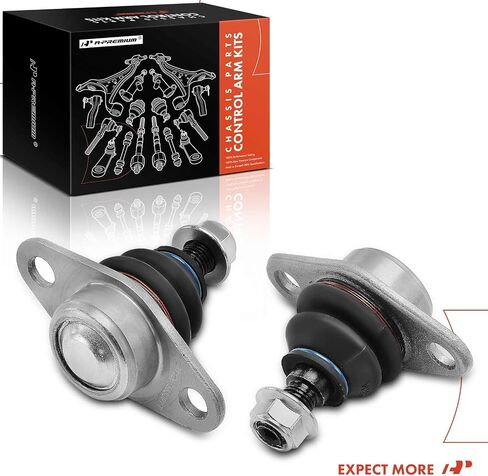 A-Premium 2 x Front Outer Lower Ball Joint, Compatible with Mini Cooper 2002 2003 2004 2005 2006 2007 2008 in Saudi Arabia