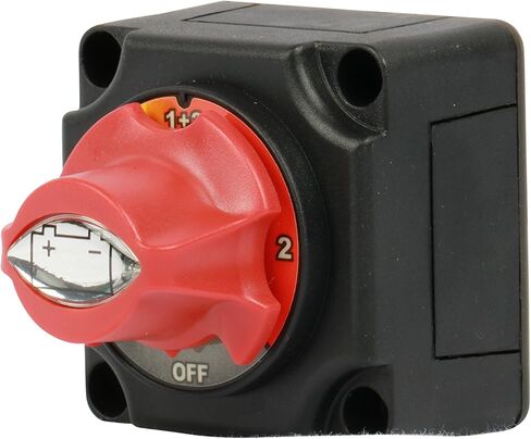 WirthCo 20387 Battery Doctor Mini Master Rotary Dial Disconnect Switch with On/Off Knob and Bottom Cover in Kuwait