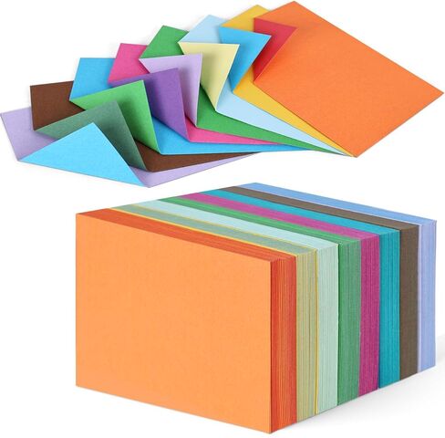 200PCS Thickened Index Cards, 3x5 Flash Cards Colorful Blank Notecards Flashcards for Studying Memory Game Cards Double-sided Colors in Kuwait