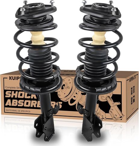 171348L 171348R 37240 4PCS Complete Front Rear Struts Assembly Compatible for 2001-2007 Toyota Sequoia (4WD RWD) Front & Rear Coil Spring Shock Absorber in Kuwait