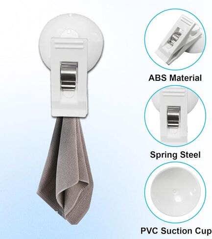 2 PCS Suction Cup Card Bill Clip, Strong Metal Car Sun Shade Window Ticket Paper Towel Clamp, Multiple Purpose Decor Pendants for Advertising Business Holder (Black) in Kuwait