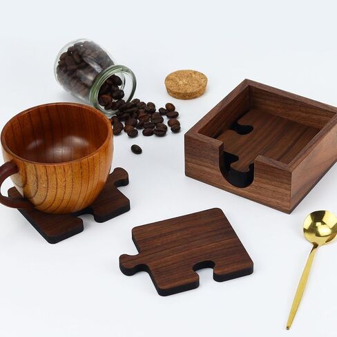 Koqye Walnut Wood Memo Pad Holder, Sticky Notes Pad Holder Desk Organizer for Sticky Note Pads, Memo Holder for Office Home Desk Supplies (Holder) in Saudi Arabia