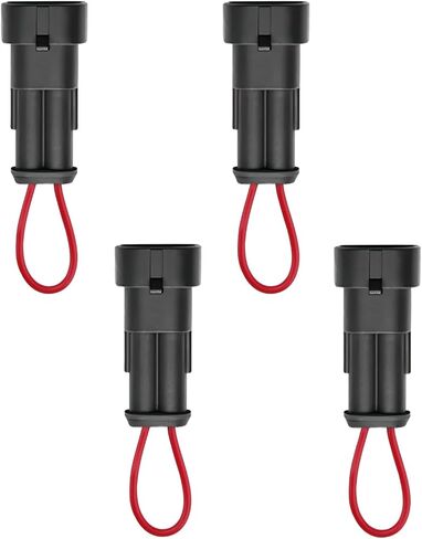4 Pcs Plug Connectors Compatible with Kioti Bobcat Tractors Seat Switch Safety Bypass Connection in Saudi Arabia