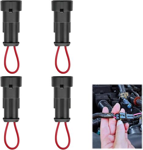 4 Pcs Plug Connectors Compatible with Kioti Bobcat Tractors Seat Switch Safety Bypass Connection in Saudi Arabia