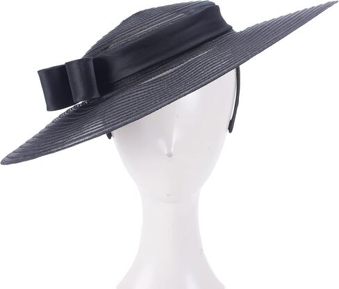 Lawliet Womens 1950s Fascinator Wedding Church Racing Hat Elegant Headpiece T449 in Kuwait