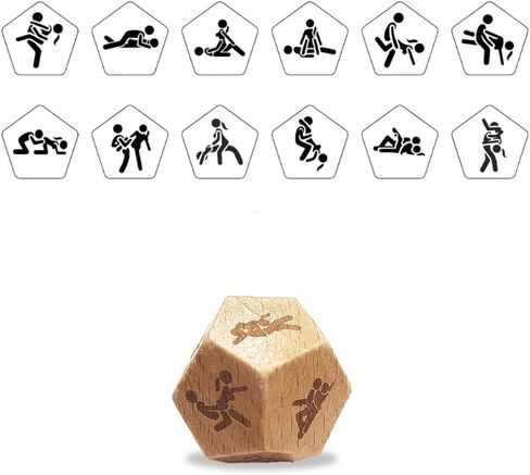 Date Night Dice,Gifts for Men Women, Anniversary, Wedding, Engagement, for Men, Boyfriend Gifts, Funny Gifts, Love Wooden Dice in Saudi Arabia