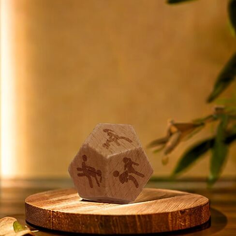 Date Night Dice,Gifts for Men Women, Anniversary, Wedding, Engagement, for Men, Boyfriend Gifts, Funny Gifts, Love Wooden Dice in Saudi Arabia