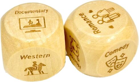 Date Night Dice,Gifts for Men Women, Anniversary, Wedding, Engagement, for Men, Boyfriend Gifts, Funny Gifts, Love Wooden Dice in Saudi Arabia
