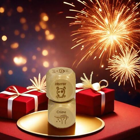 Date Night Dice,Gifts for Men Women, Anniversary, Wedding, Engagement, for Men, Boyfriend Gifts, Funny Gifts, Love Wooden Dice in Saudi Arabia